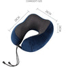 Travel U-Shaped Pillow 3-Piece Set | Neck Pillow + Eye Mask + Earplugs + Storage Bag